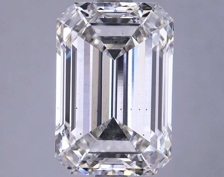 4.57 Carat Emerald Shaped Ideal Cut VS2 IGI Certified Lab Grown Diamond
