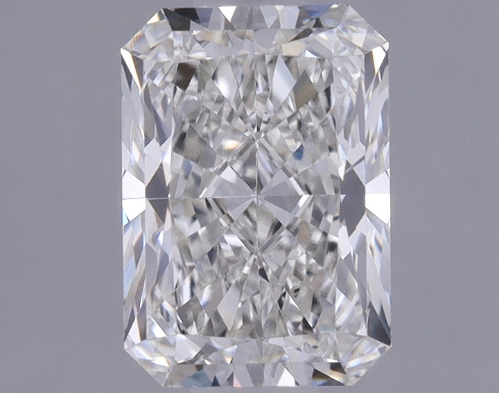 1.21 Carat Radiant Shaped Ideal Cut VVS2 IGI Certified Lab Grown Diamond
