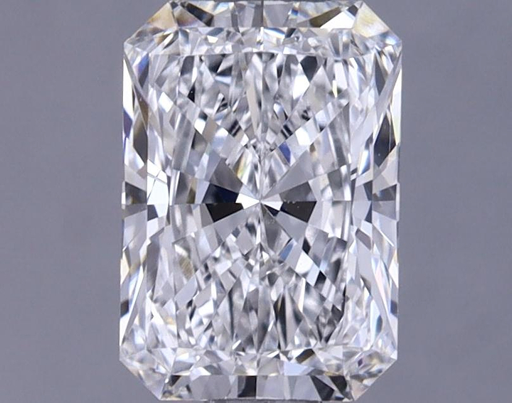 1.01 Carat Radiant Shaped Ideal Cut VVS2 IGI Certified Lab Grown Diamond