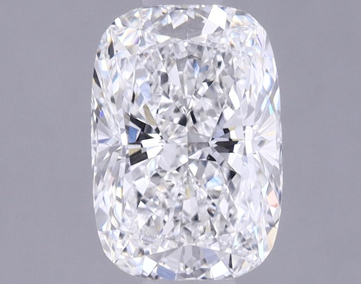 1.02 Carat Elongated Cushion Shaped Excellent Cut VVS2 IGI Certified Lab Grown Diamond