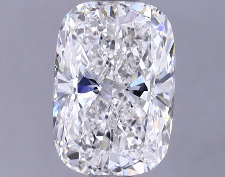 1.44 Carat Elongated Cushion Shaped Excellent Cut VS2 IGI Certified Lab Grown Diamond