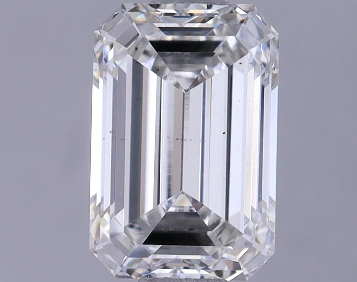 1.32 Carat Emerald Shaped Excellent Cut VS2 IGI Certified Lab Grown Diamond