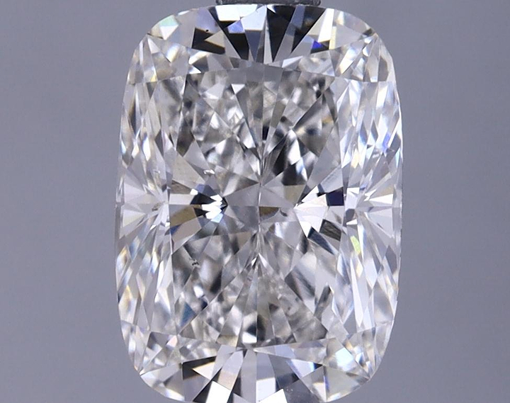 1.54 Carat Elongated Cushion Shaped Excellent Cut VS2 IGI Certified Lab Grown Diamond
