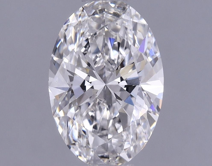 0.86 Carat Oval Shaped Ideal Cut VVS2 IGI Certified Lab Grown Diamond