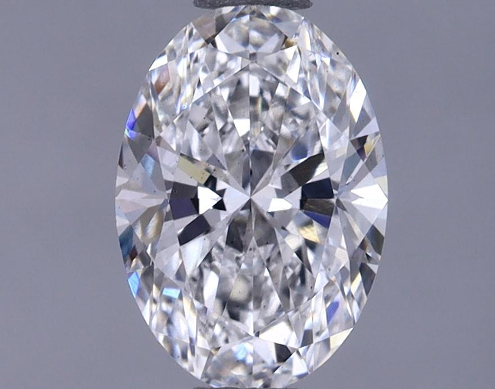 0.94 Carat Oval Shaped Ideal Cut VS2 IGI Certified Lab Grown Diamond