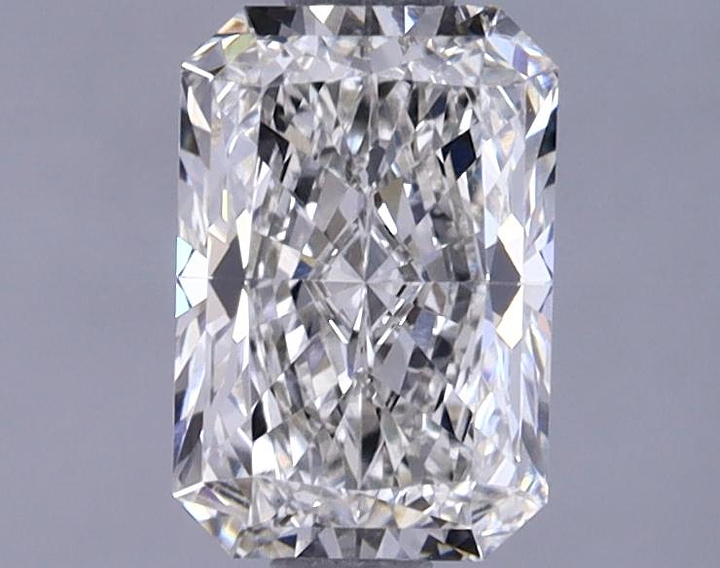 1.22 Carat Radiant Shaped Ideal Cut VVS2 IGI Certified Lab Grown Diamond