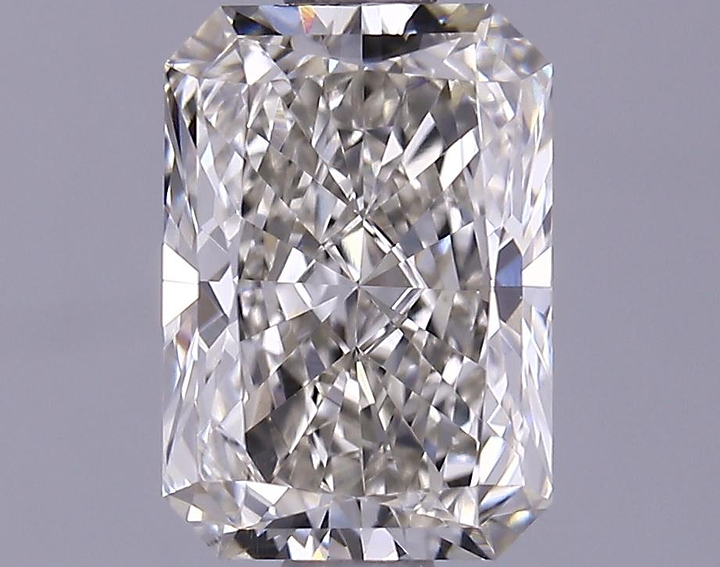 1.23 Carat Radiant Shaped Ideal Cut VVS2 IGI Certified Lab Grown Diamond