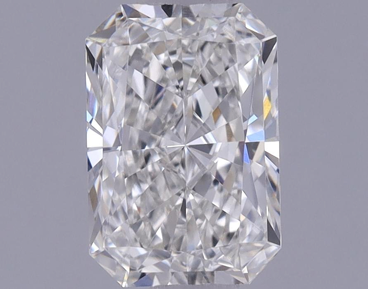 0.79 Carat Radiant Shaped Ideal Cut VVS2 IGI Certified Lab Grown Diamond