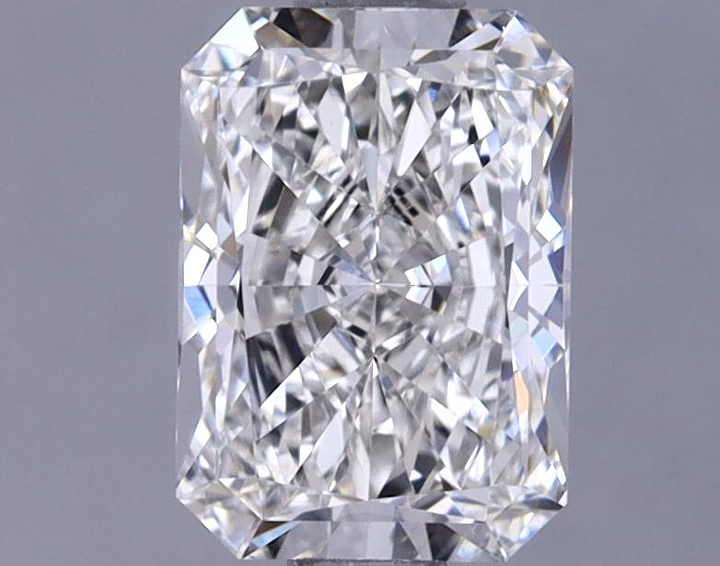1.08 Carat Radiant Shaped Ideal Cut VVS2 IGI Certified Lab Grown Diamond
