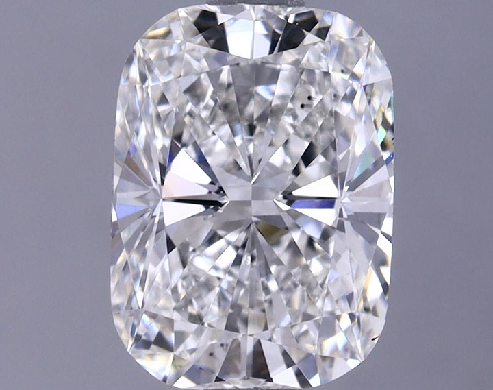 1.83 Carat Elongated Cushion Shaped Excellent Cut VS2 IGI Certified Lab Grown Diamond