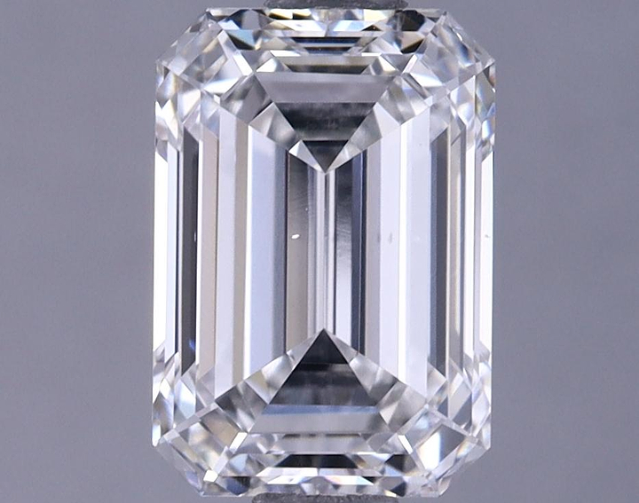 1.72 Carat Emerald Shaped Ideal Cut VS1 IGI Certified Lab Grown Diamond