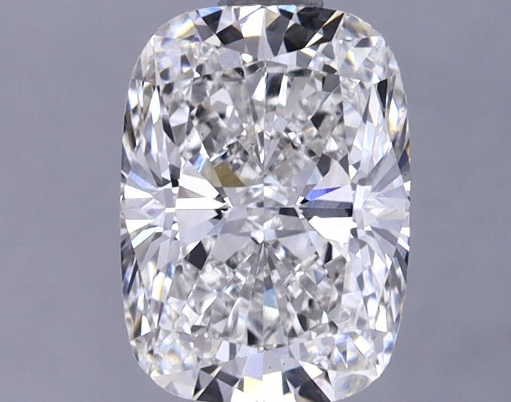 1.76 Carat Elongated Cushion Shaped Excellent Cut VS1 IGI Certified Lab Grown Diamond