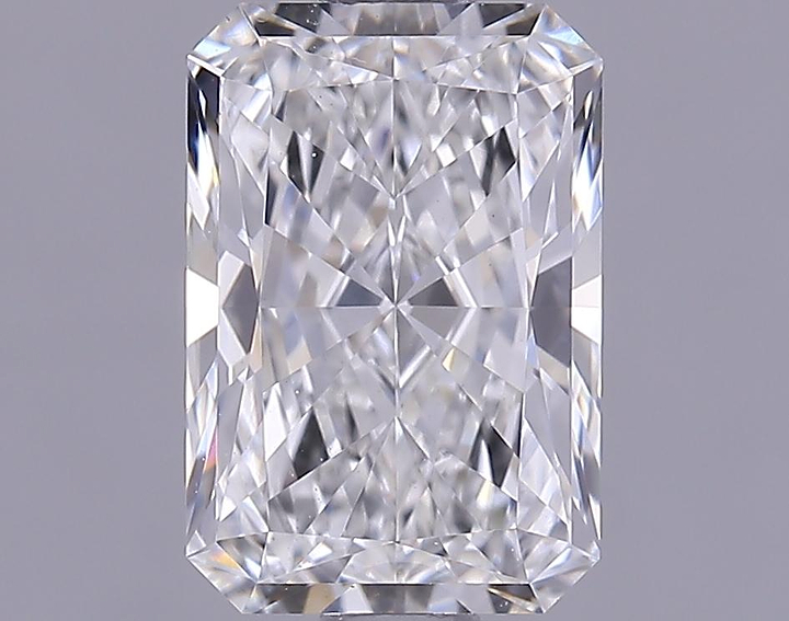 1.35 Carat Radiant Shaped Ideal Cut VVS2 IGI Certified Lab Grown Diamond
