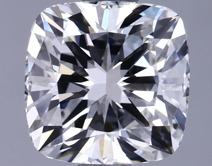 1.66 Carat Cushion Shaped Ideal Cut VVS2 IGI Certified Lab Grown Diamond