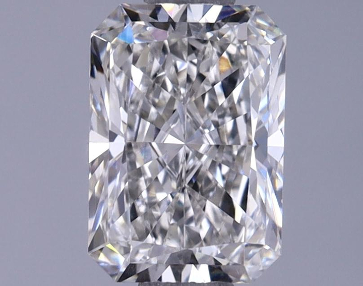 1.02 Carat Radiant Shaped Ideal Cut VVS2 IGI Certified Lab Grown Diamond