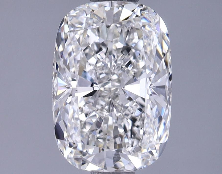 1.45 Carat Elongated Cushion Shaped Excellent Cut VS1 IGI Certified Lab Grown Diamond