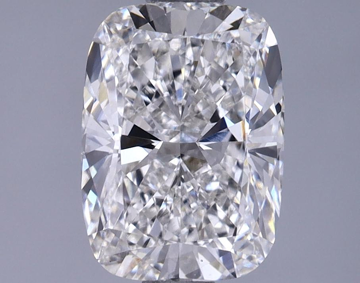 1.71 Carat Elongated Cushion Shaped Excellent Cut VVS2 IGI Certified Lab Grown Diamond
