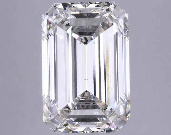 3.61 Carat Emerald Shaped Excellent Cut VS1 IGI Certified Lab Grown Diamond