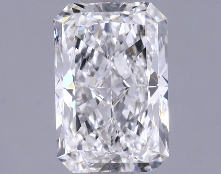 0.91 Carat Radiant Shaped Excellent Cut VVS2 IGI Certified Lab Grown Diamond