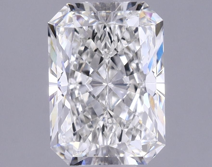 1.0 Carat Radiant Shaped Ideal Cut VVS2 IGI Certified Lab Grown Diamond