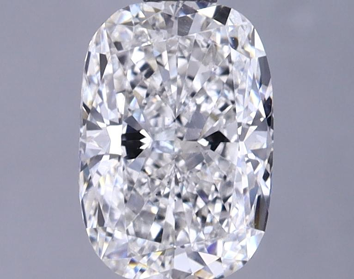 1.38 Carat Elongated Cushion Shaped Excellent Cut VS2 IGI Certified Lab Grown Diamond