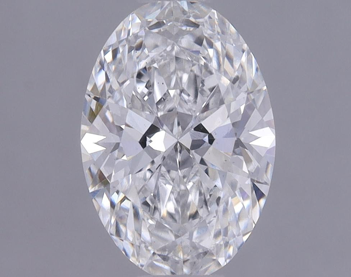0.96 Carat Oval Shaped Ideal Cut VS2 IGI Certified Lab Grown Diamond