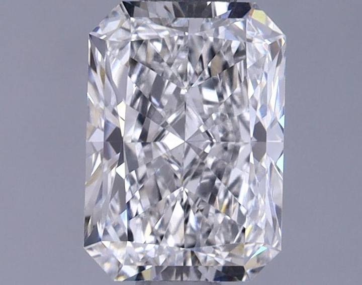 0.9 Carat Radiant Shaped Ideal Cut VVS2 IGI Certified Lab Grown Diamond