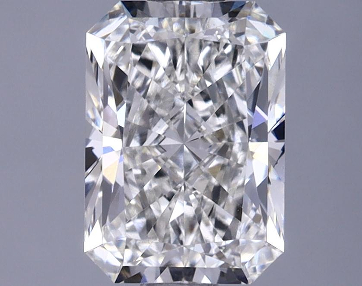 1.3 Carat Radiant Shaped Ideal Cut VVS2 IGI Certified Lab Grown Diamond