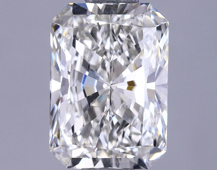 1.0 Carat Radiant Shaped Ideal Cut VVS2 IGI Certified Lab Grown Diamond