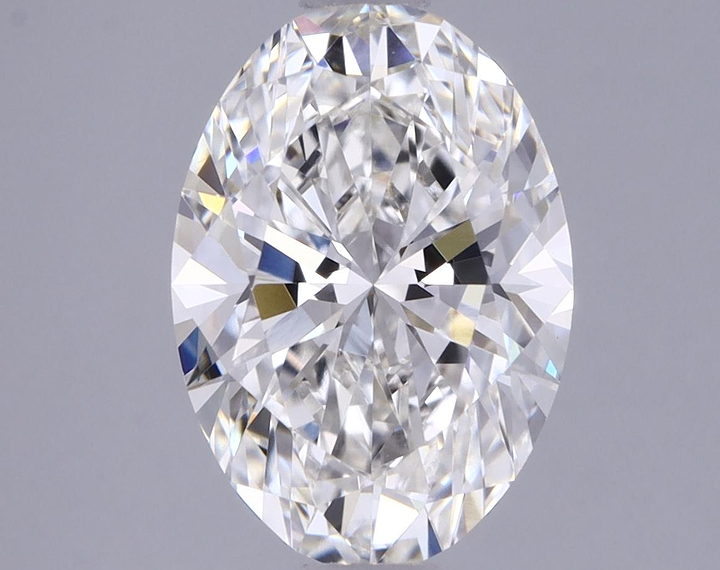 1.64 Carat Oval Shaped Ideal Cut VVS2 IGI Certified Lab Grown Diamond