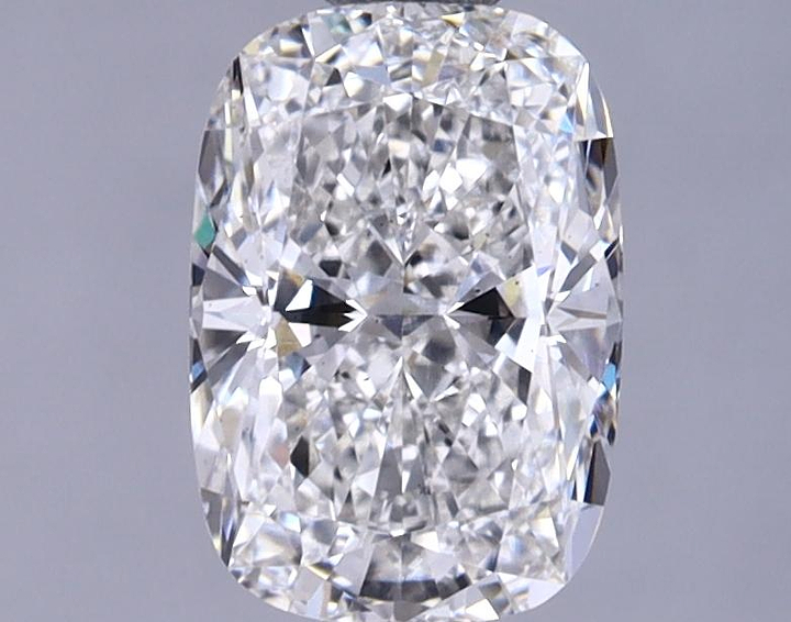 1.45 Carat Elongated Cushion Shaped Excellent Cut VS2 IGI Certified Lab Grown Diamond
