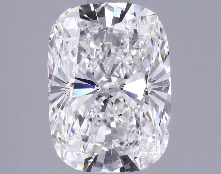 1.57 Carat Elongated Cushion Shaped Excellent Cut VS2 IGI Certified Lab Grown Diamond