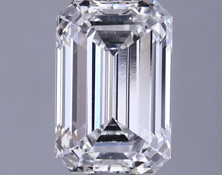 1.2 Carat Emerald Shaped Excellent Cut VVS2 IGI Certified Lab Grown Diamond
