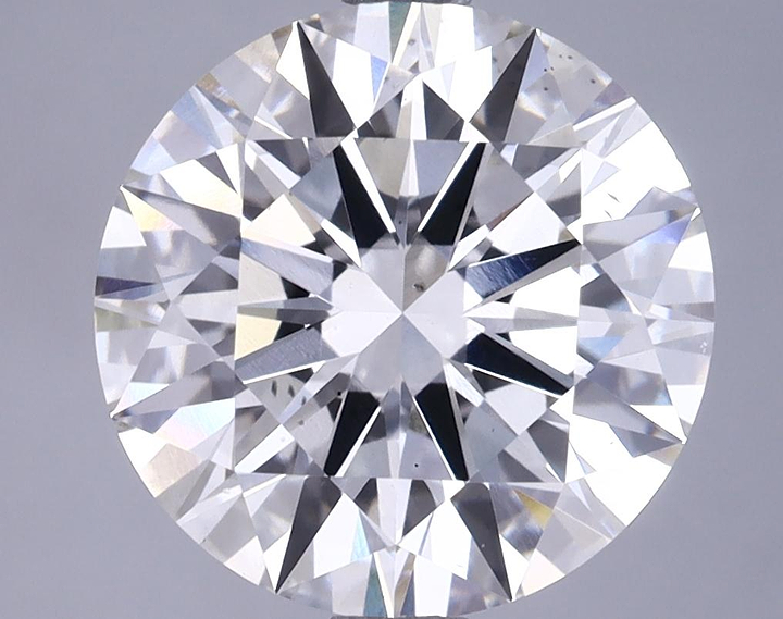 4.86 Carat Round Shaped Ideal Cut VS2 IGI Certified Lab Grown Diamond
