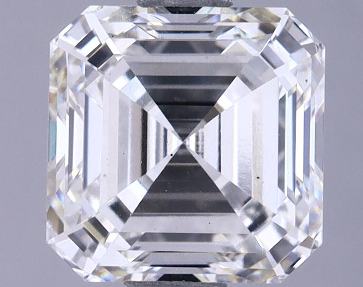 1.75 Carat Asscher Shaped Excellent Cut VS1 IGI Certified Lab Grown Diamond