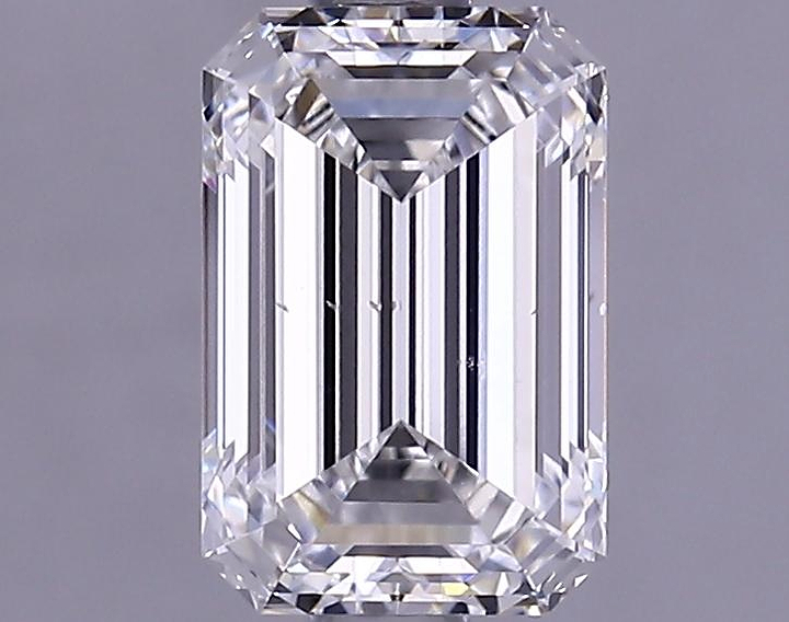 1.34 Carat Emerald Shaped Excellent Cut VS2 IGI Certified Lab Grown Diamond