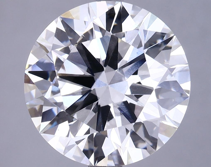 4.73 Carat Round Shaped Ideal Cut VVS2 IGI Certified Lab Grown Diamond