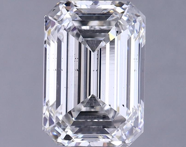 1.35 Carat Emerald Shaped Ideal Cut VS2 IGI Certified Lab Grown Diamond