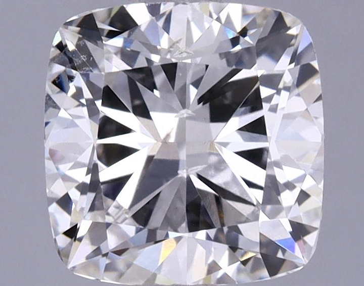 1.38 Carat Cushion Shaped Ideal Cut SI1 IGI Certified Lab Grown Diamond