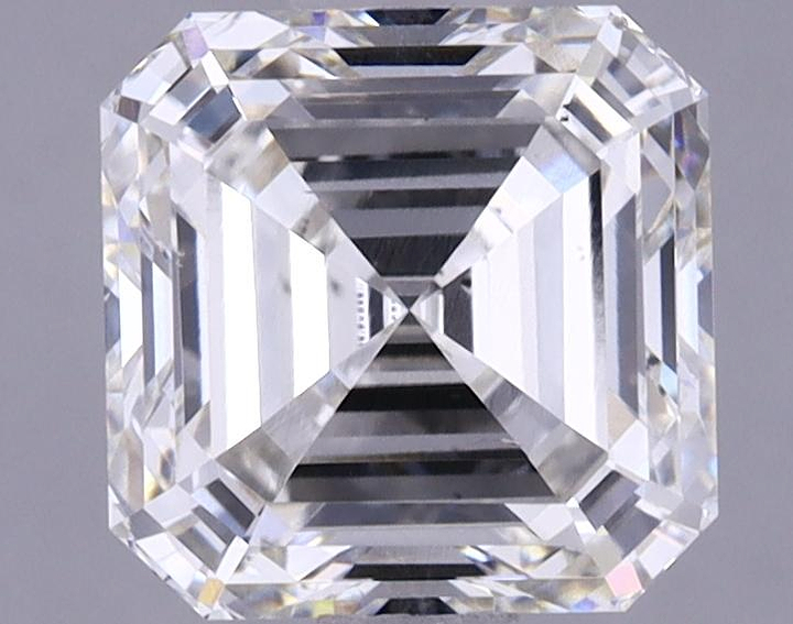 1.94 Carat Asscher Shaped Excellent Cut VS2 IGI Certified Lab Grown Diamond