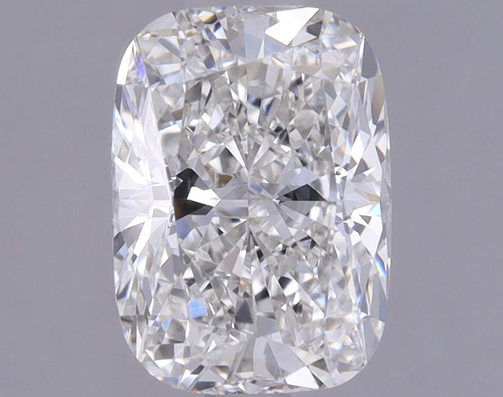 1.61 Carat Elongated Cushion Shaped Excellent Cut VS1 IGI Certified Lab Grown Diamond