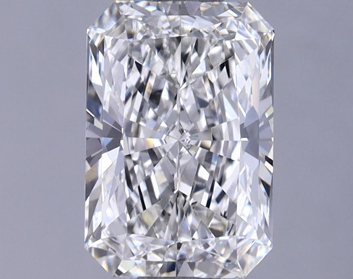 1.33 Carat Radiant Shaped Ideal Cut VVS2 IGI Certified Lab Grown Diamond