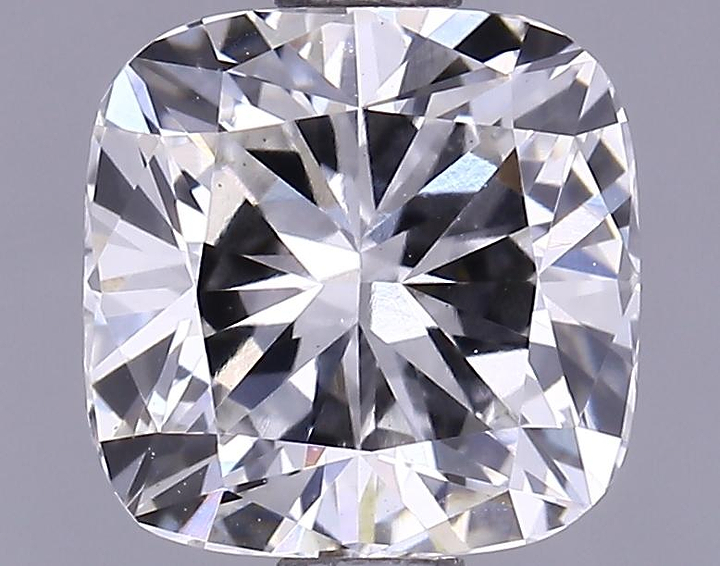 1.23 Carat Cushion Shaped Ideal Cut VVS2 IGI Certified Lab Grown Diamond