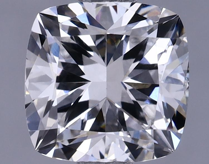 1.33 Carat Cushion Shaped Ideal Cut VVS2 IGI Certified Lab Grown Diamond