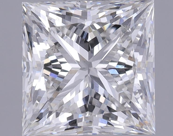 1.46 Carat Princess Shaped Ideal Cut VS1 IGI Certified Lab Grown Diamond