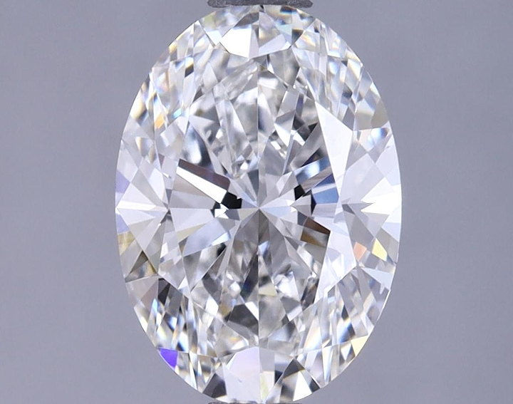 1.43 Carat Oval Shaped Ideal Cut VVS2 IGI Certified Lab Grown Diamond