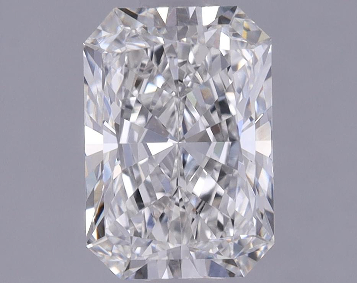 1.23 Carat Radiant Shaped Ideal Cut VVS2 IGI Certified Lab Grown Diamond