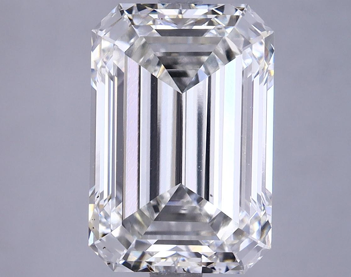 4.74 Carat Emerald Shaped Ideal Cut VS1 IGI Certified Lab Grown Diamond