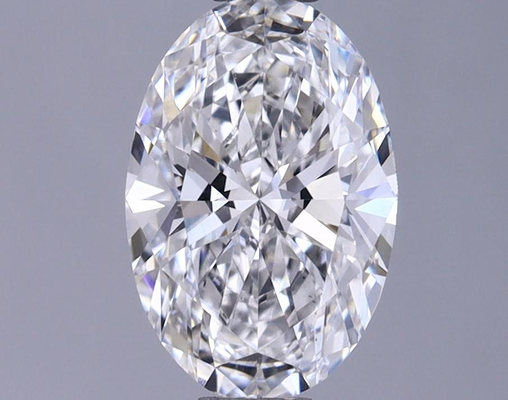 0.85 Carat Oval Shaped Excellent Cut VS1 IGI Certified Lab Grown Diamond