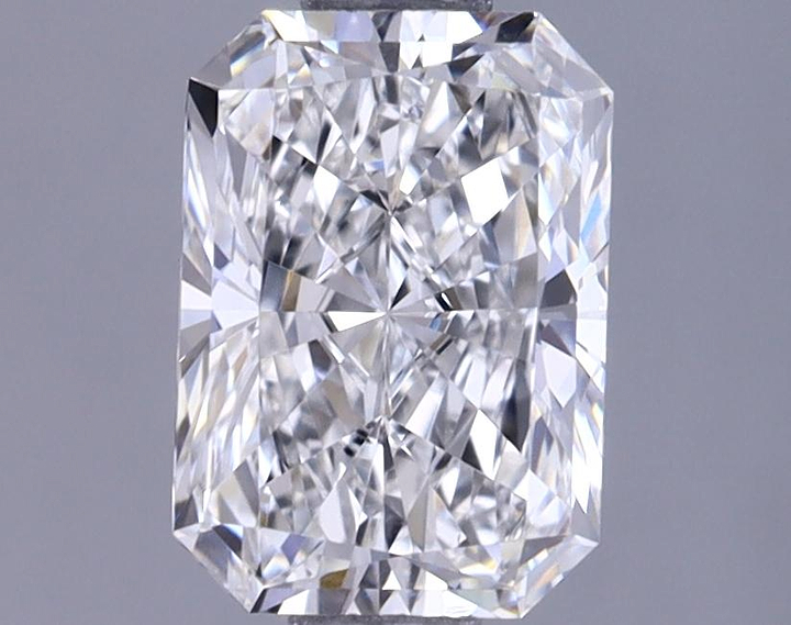 0.96 Carat Radiant Shaped Ideal Cut VVS2 IGI Certified Lab Grown Diamond